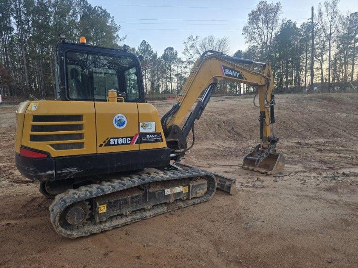 Used 2022 Sany SY60C Excavator