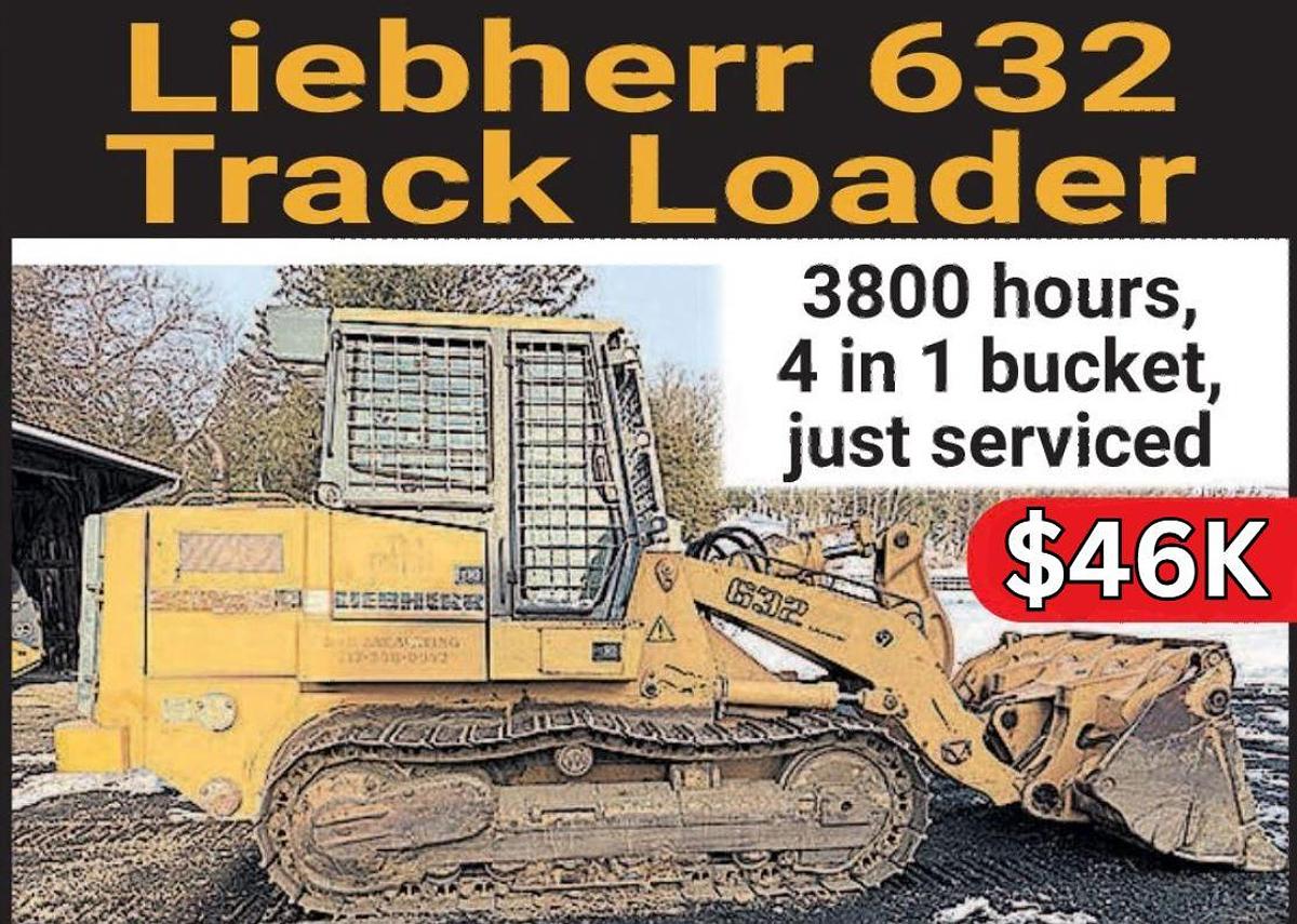 Used Liebherr 632 Track Loader