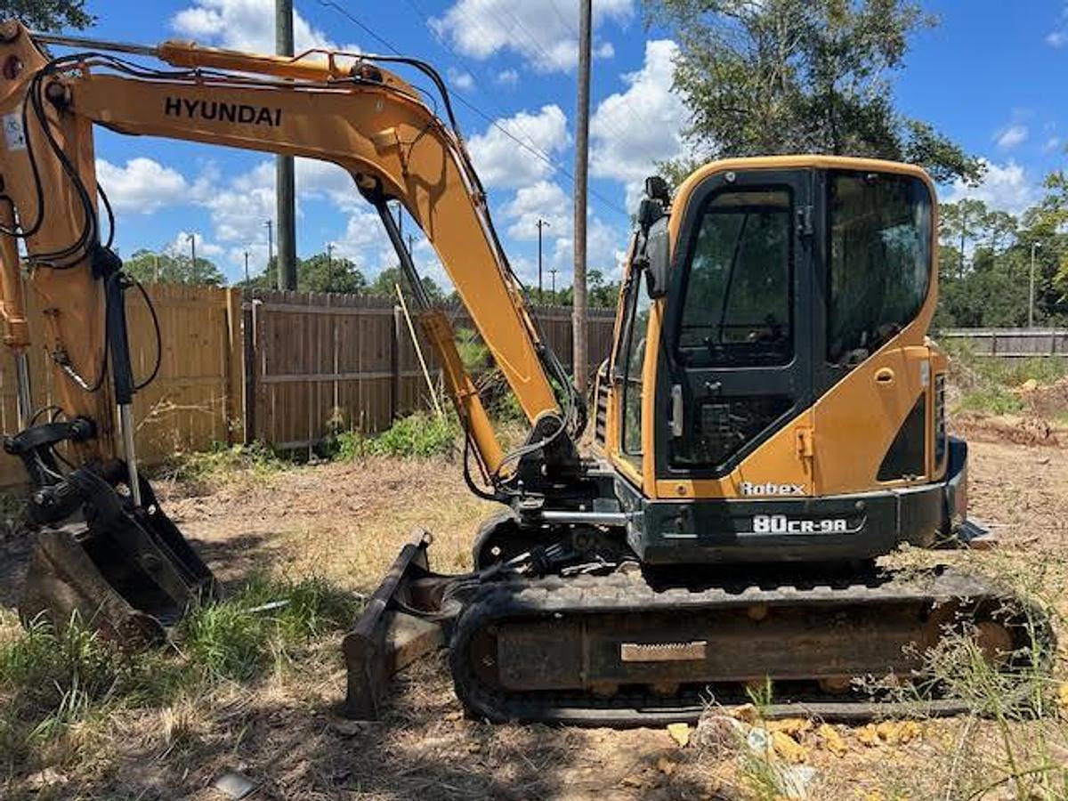 Used 2019 Hyundai ROBEX 80CR-9A Excavator