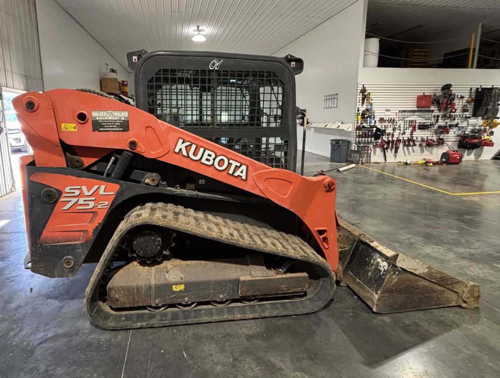 Used 2018 Kubota SVL75-2 Skid Steer