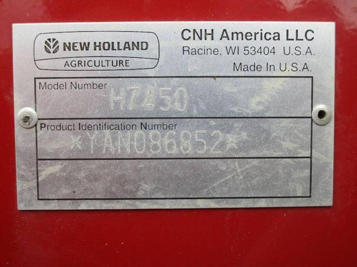 Used 2000 NEW HOLLAND H7450