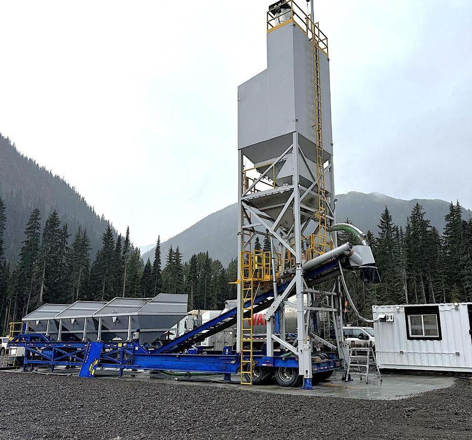 Used 2024 VERSAMIX VM1350 Portable Concrete Plant