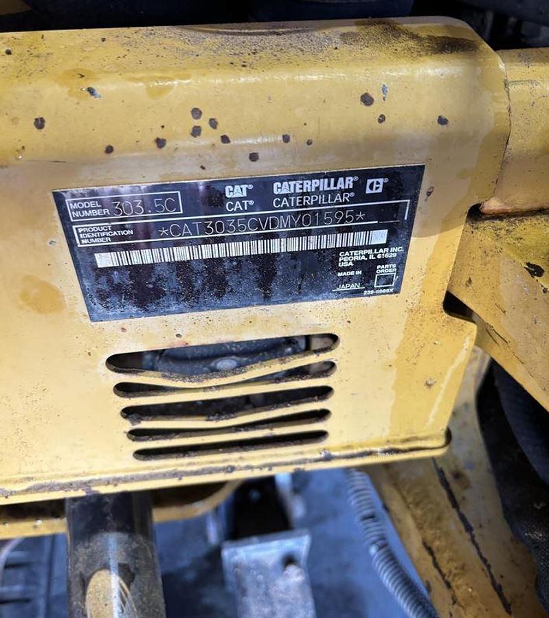 Used 2017 CATERPILLAR 303.5C Excavator
