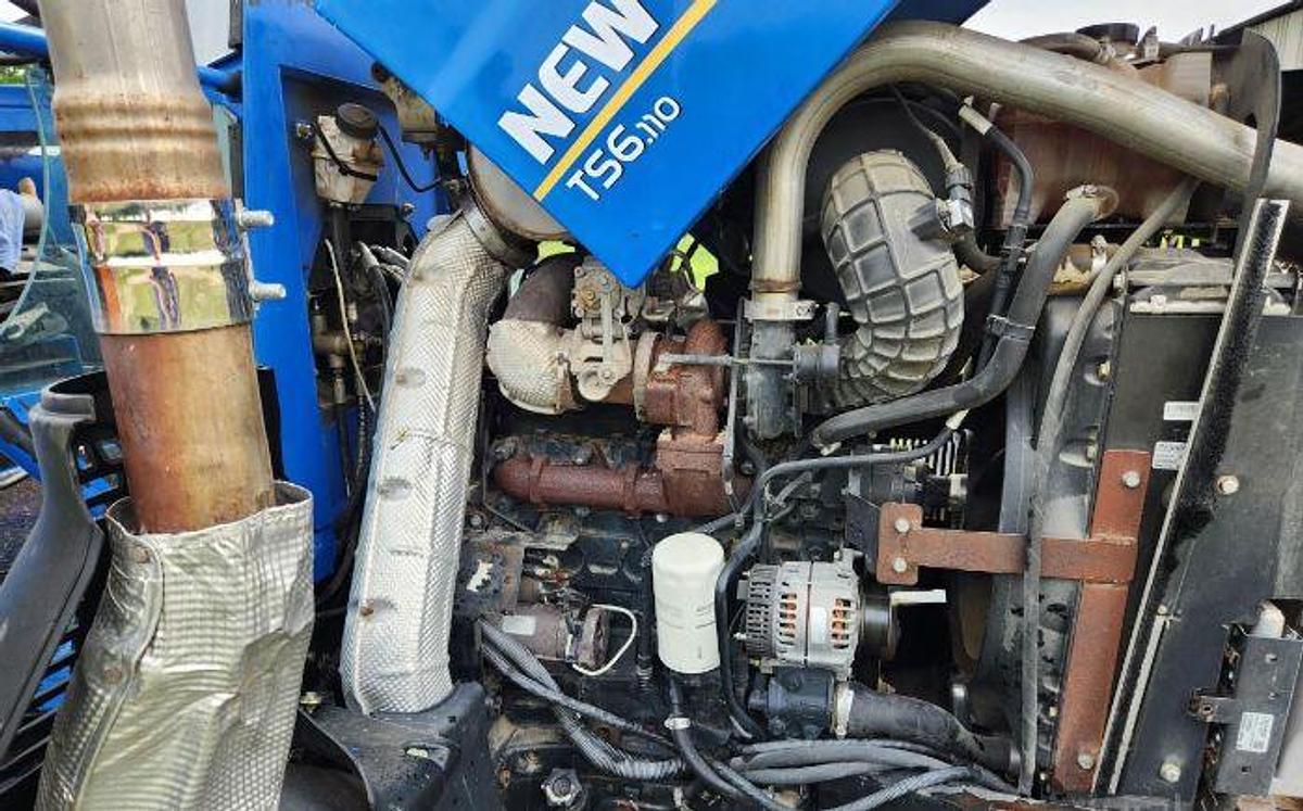 Used 2017 NEW HOLLAND TS6 110