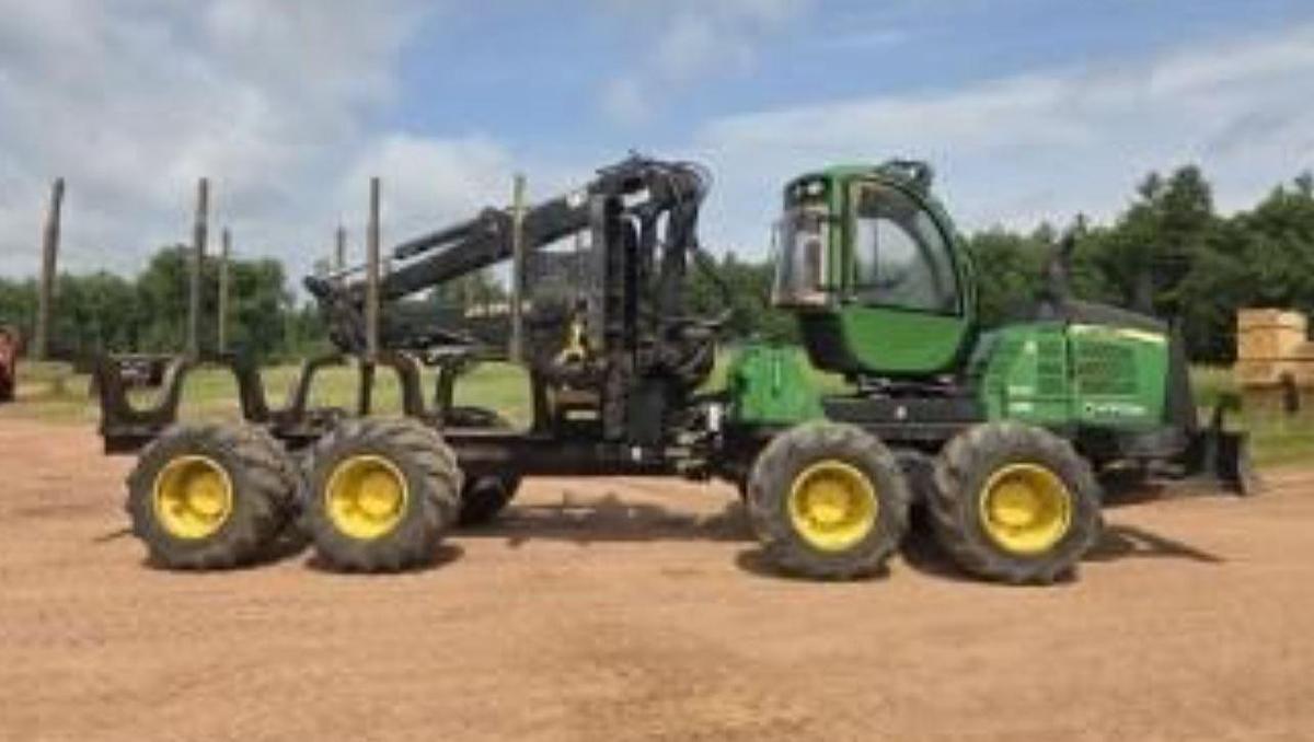 Used 2017 John Deere 1270G & 2016 John Deere 1210E Forestry Package