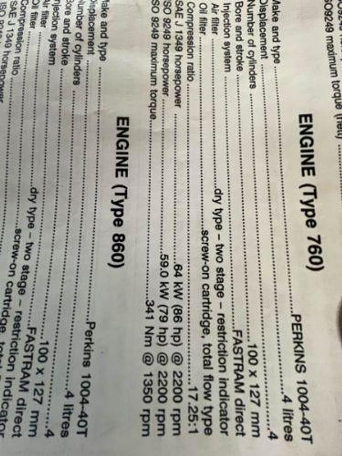 Used 2007 TEREX TX760B