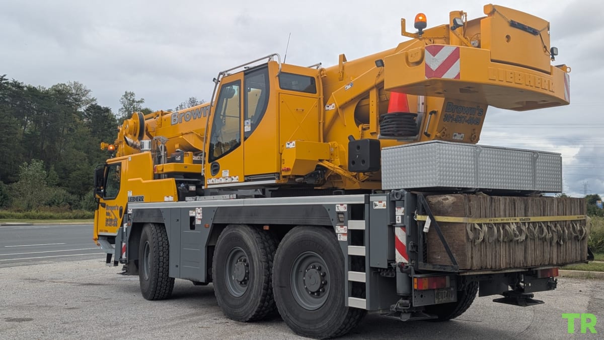 Used 2020 Liebherr 65 US Ton All Terrain Crane