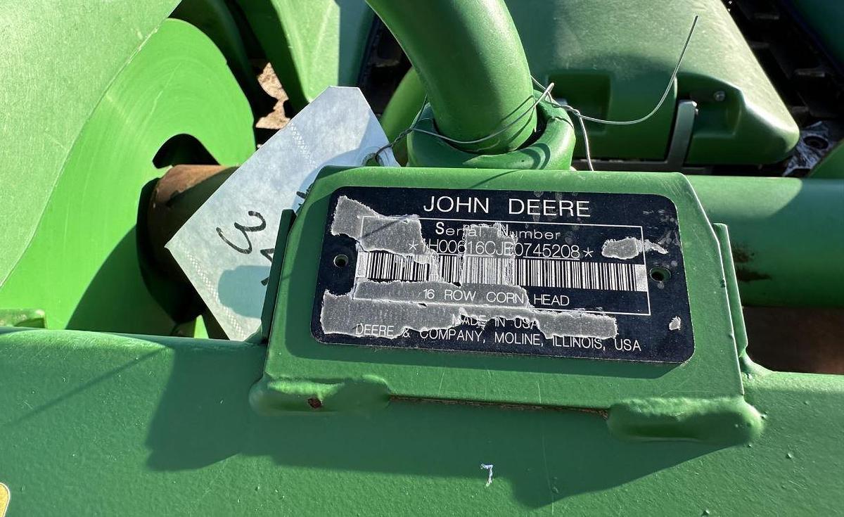 Used 2018 John Deere 616C