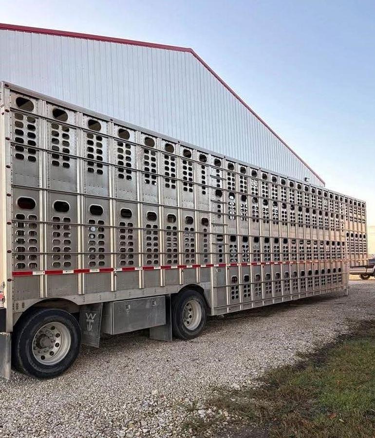 Used 2019 WILSON PSDCL-402H Livestock Trailer