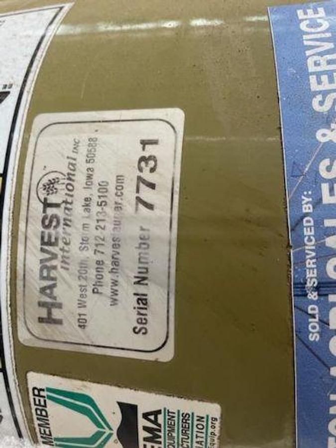 Used 2016 Harvest International H1382 Grain Auger