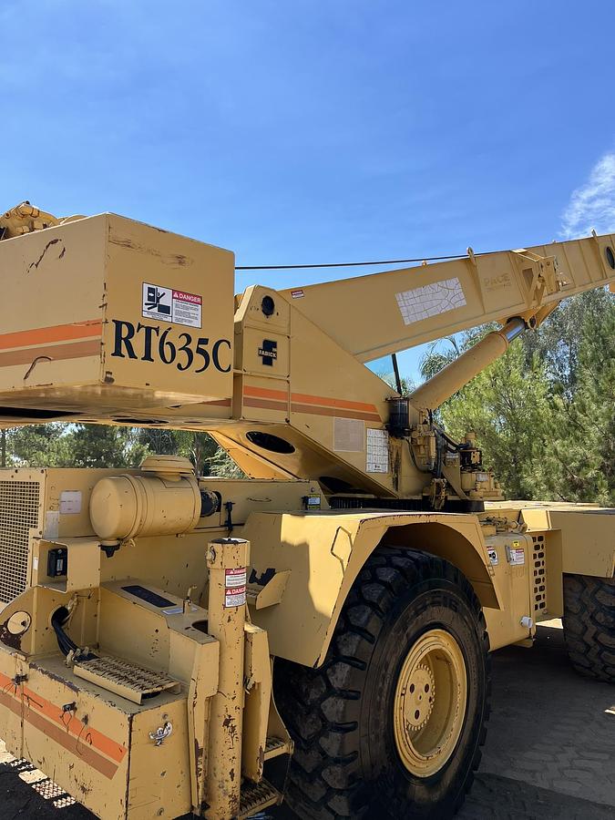 Used 1998 Grove RT635C Terrain Crane