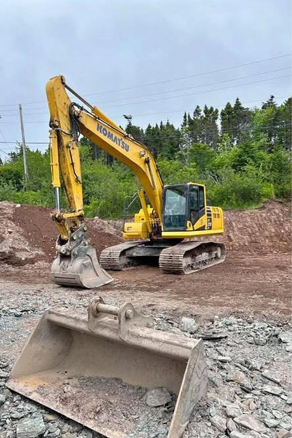Used 2022 Komatsu PC210 LC Excavator