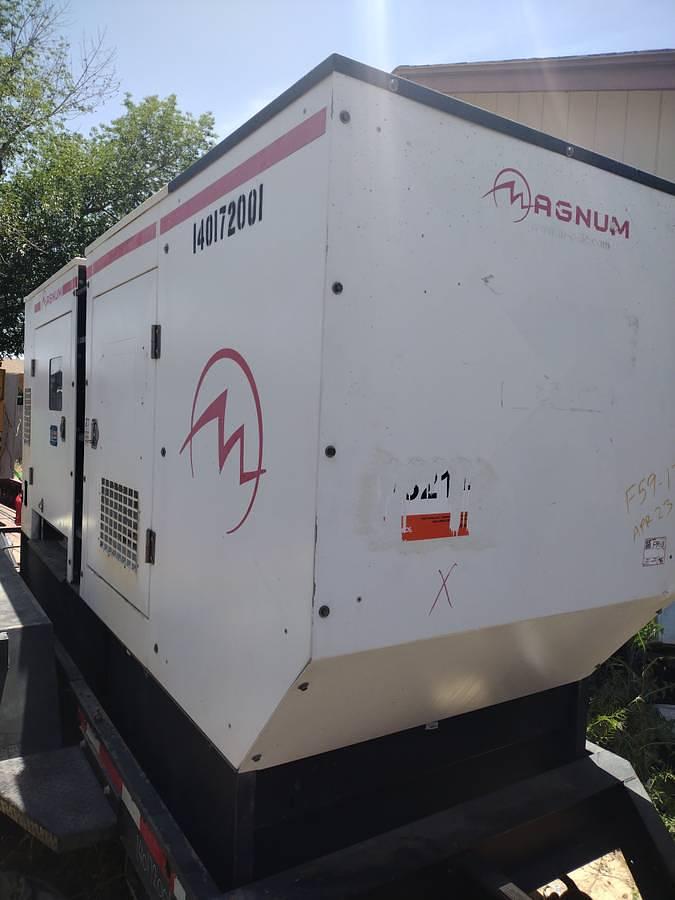 Used 2014 Magnum MMG 175 KVA Diesel Generator with Trailer