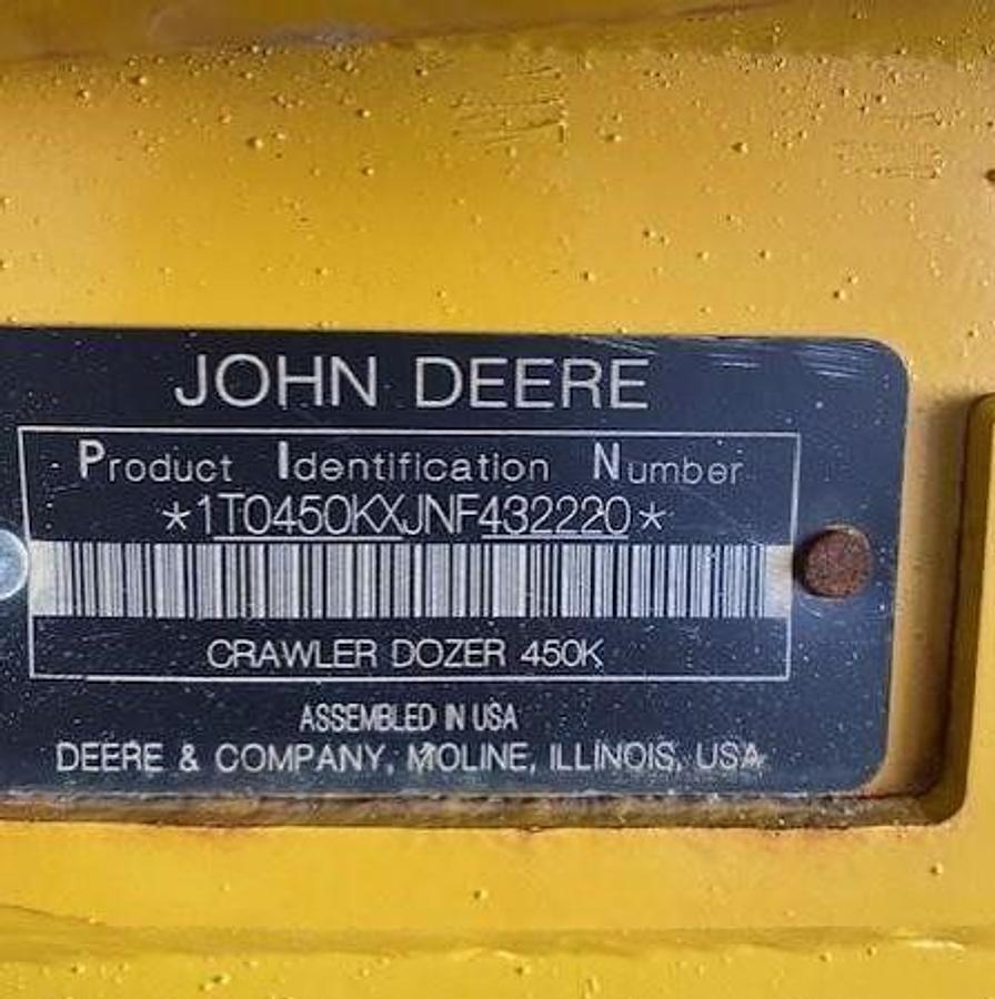 Used 2022 JOHN DEERE 450K LGP