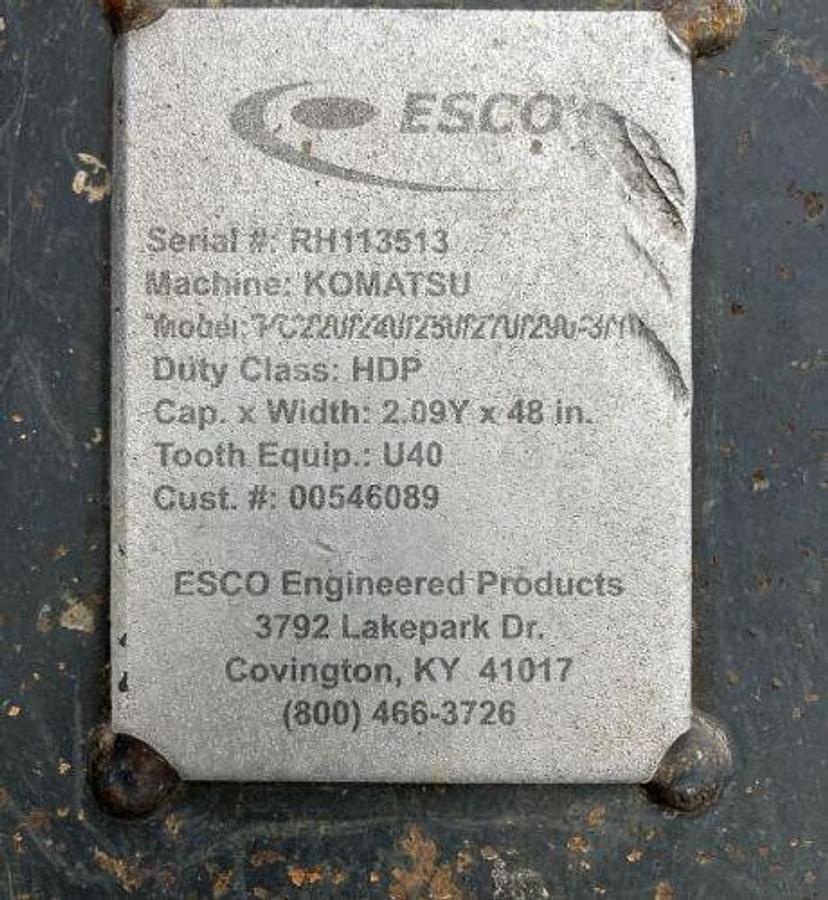 Used 2017 KOMATSU PC240 LC 11