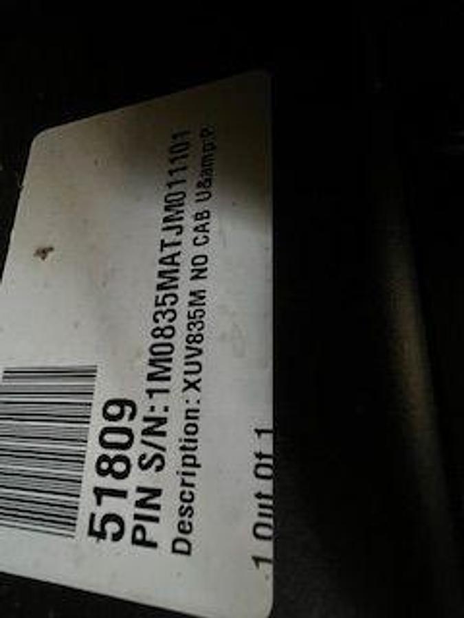 Used 2018 JOHN DEERE XUV835M