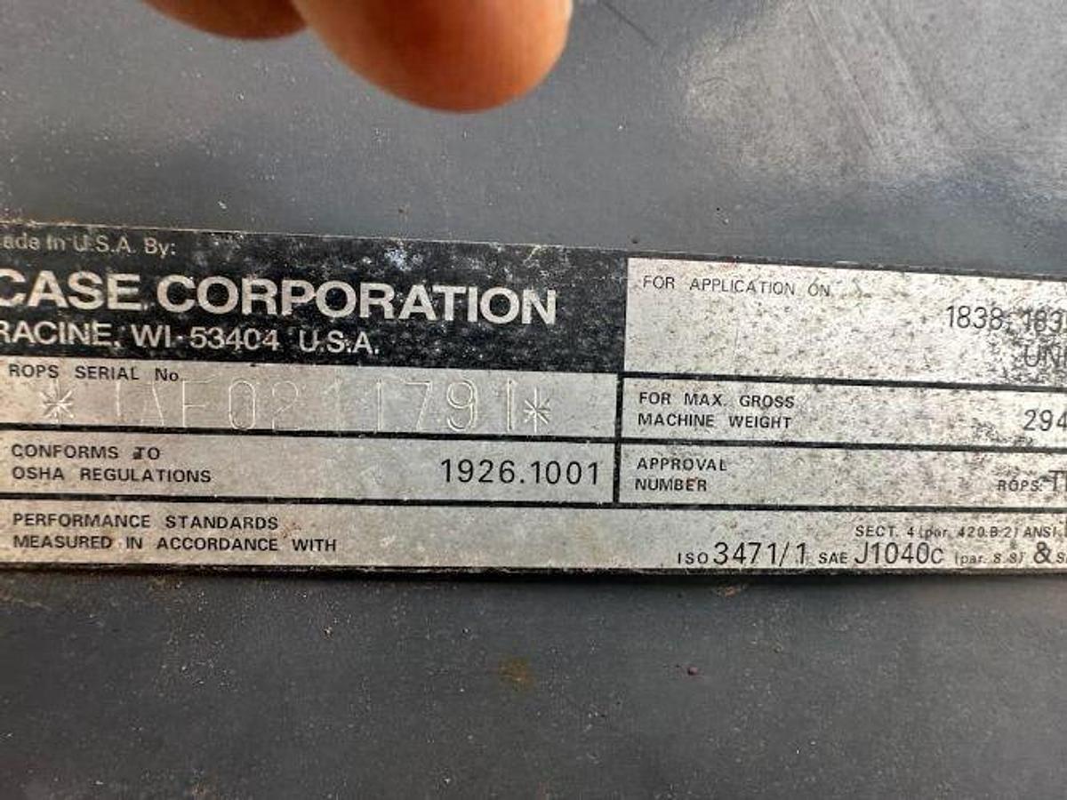 Used 1999 Case 1840 Skid Steer