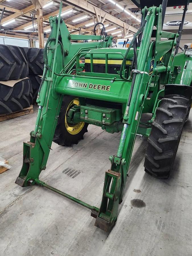 Used 1998 John Deere 6410 MFWD with 640 MSL loader