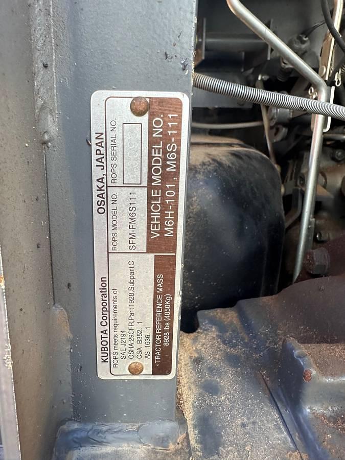 Used Kubota M6H-101