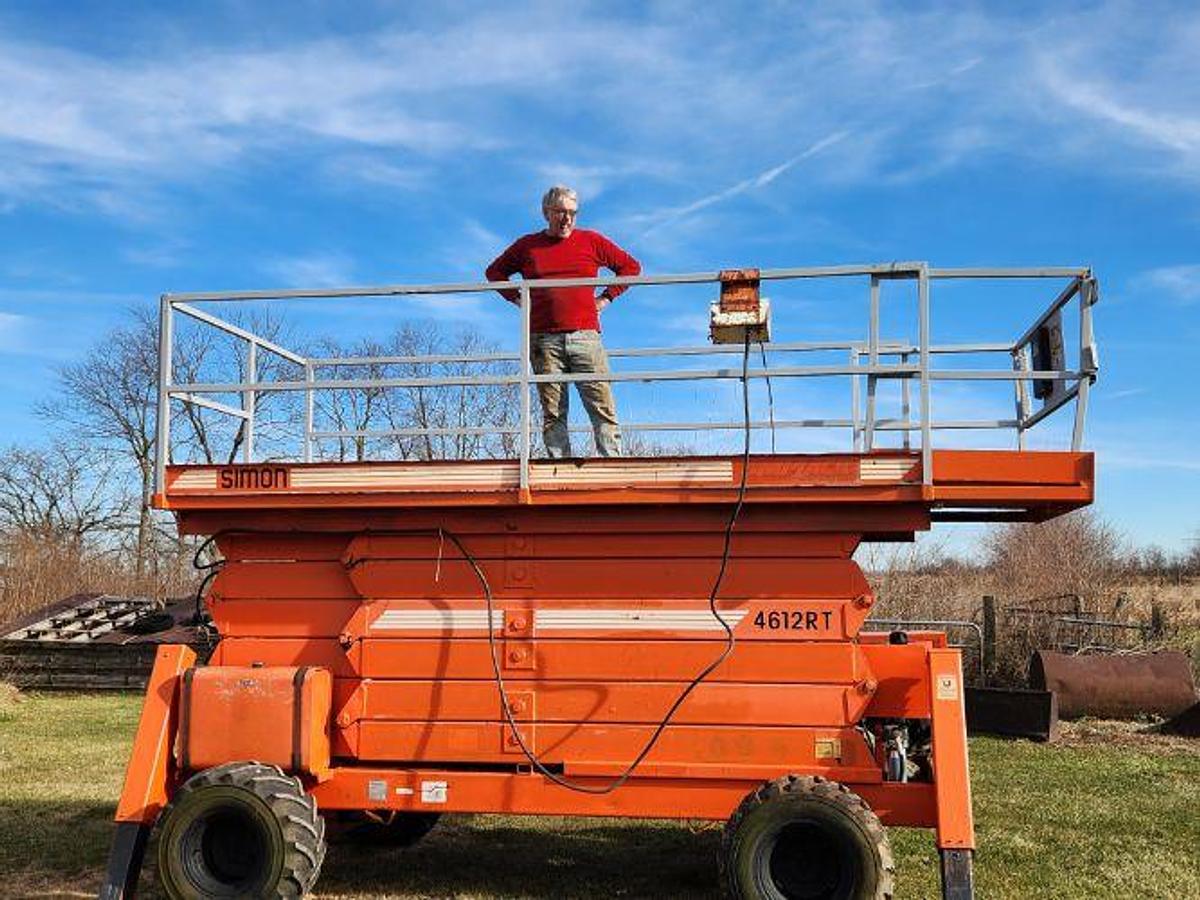 Used 2007 SIMON scissor lift