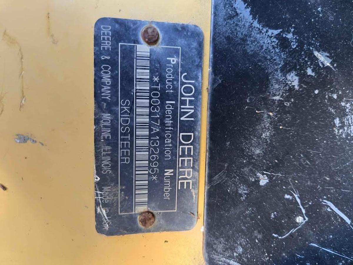 Used 2007 John Deere 317 Skid Steer