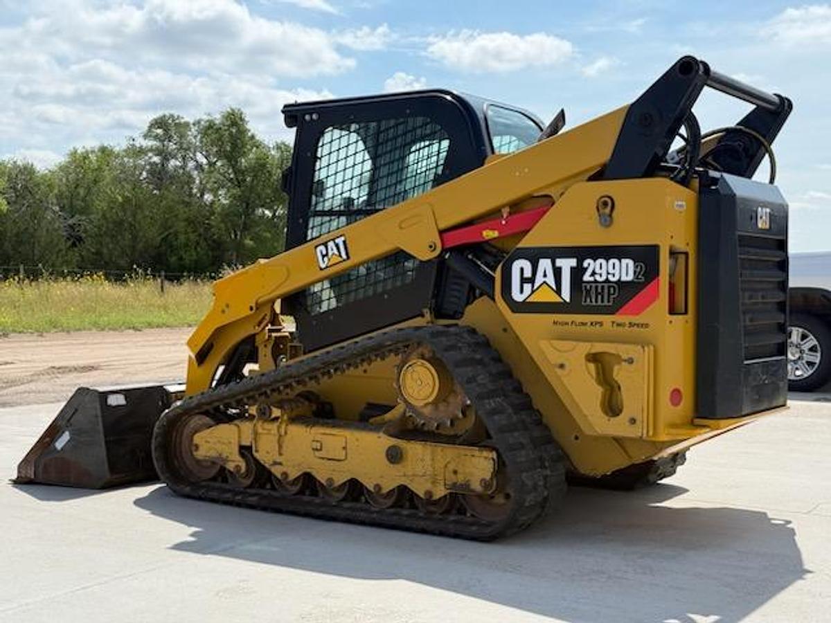 Used 2018 Caterpillar 299D2 Track Skid Steer