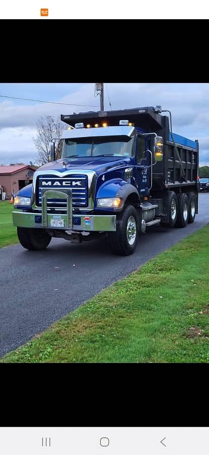 Used 2009 Mack Granite GU713 Dump Truck
