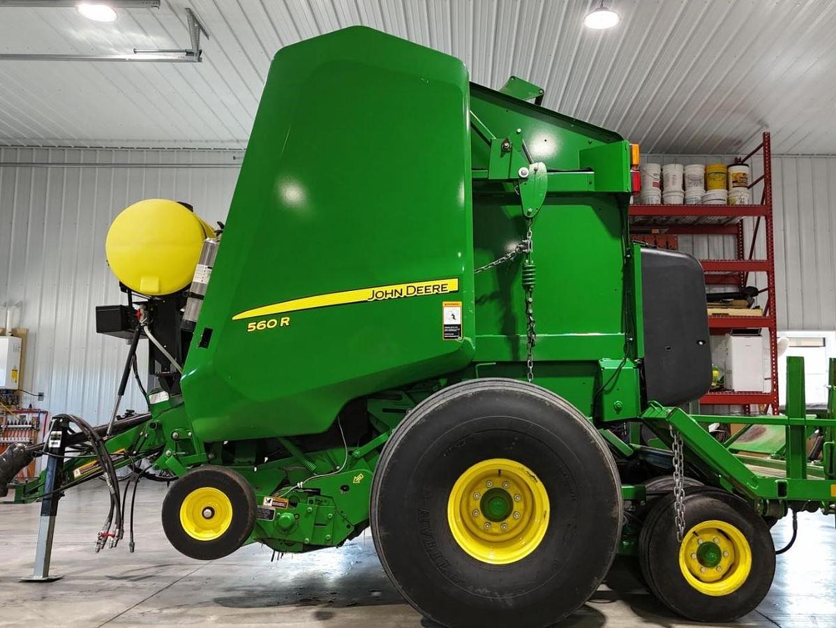 Used 2018 John Deere 560R Round Baler