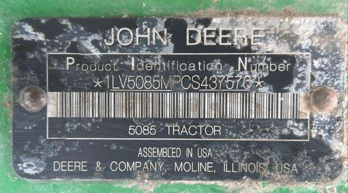Used 2012 JOHN DEERE 5085m