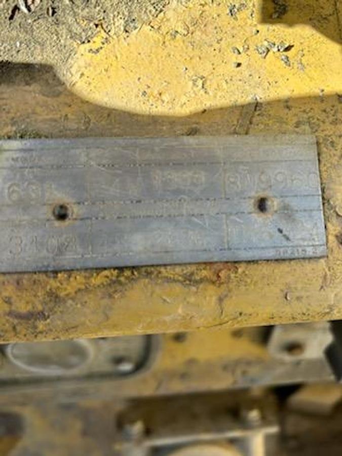 Used 1983 Caterpillar 631D Motor Scraper