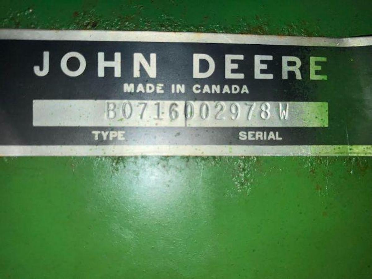 Used Unknown JOHN DEERE B0716 Forage Wagon