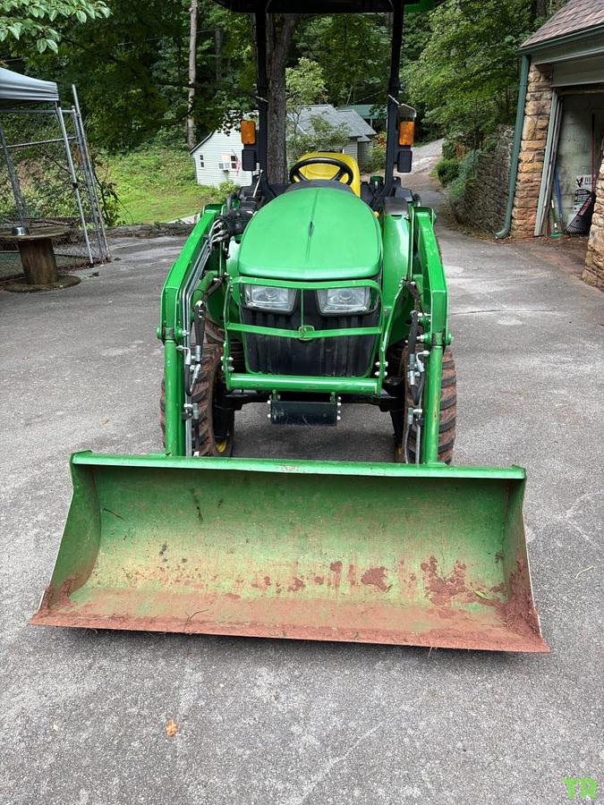Used 2020 John Deere 3032E Tractor • Loader • 60" Bush Hog • Post Hole Digger • 4WD • 380 Hours
