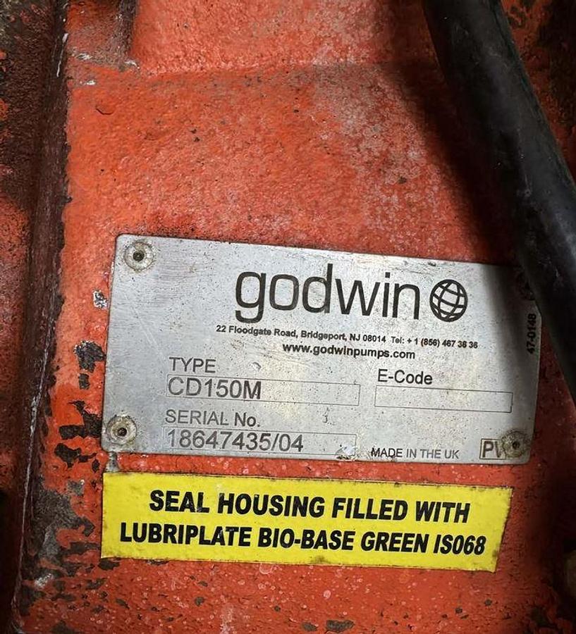 Used 2018 GODWIN CD150M Pump
