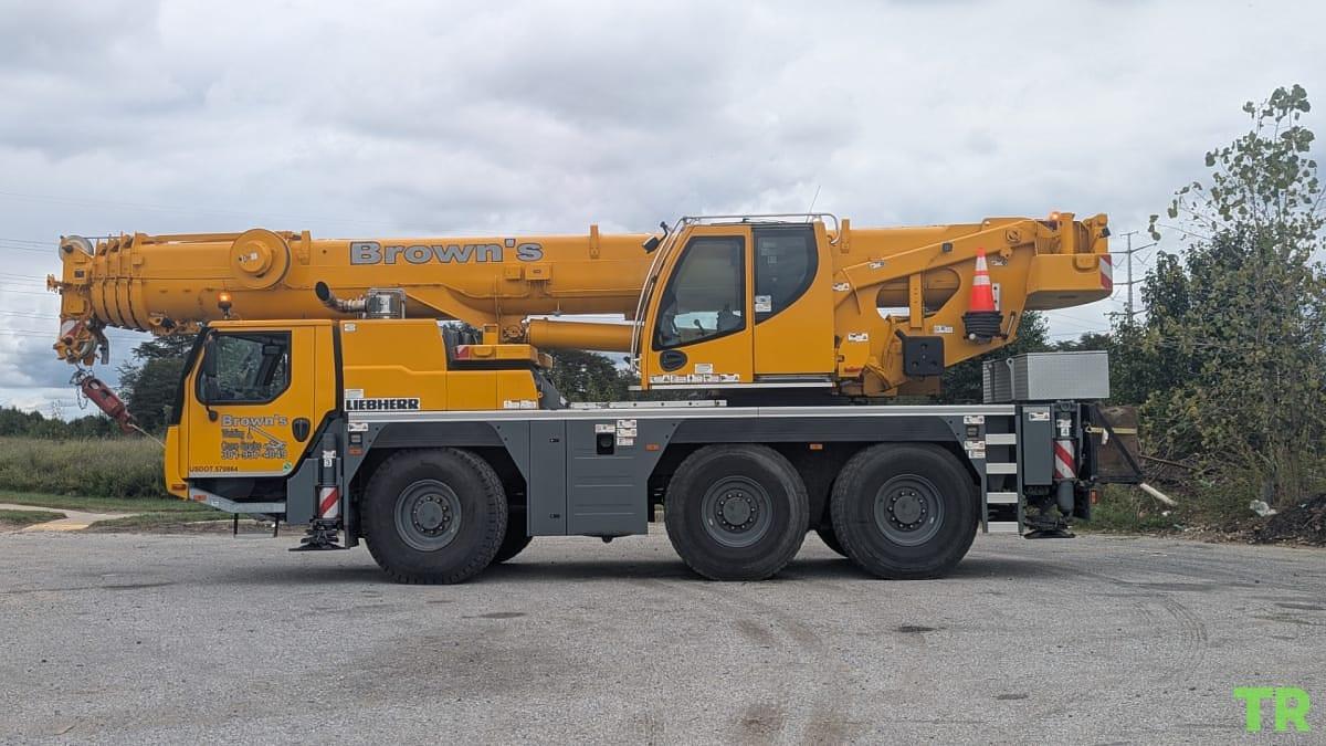 Used 2020 Liebherr 65 US Ton All Terrain Crane