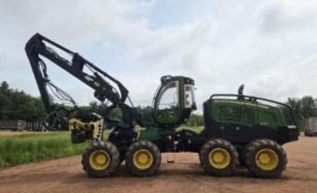 Used 2017 John Deere 1270G & 2016 John Deere 1210E Forestry Package