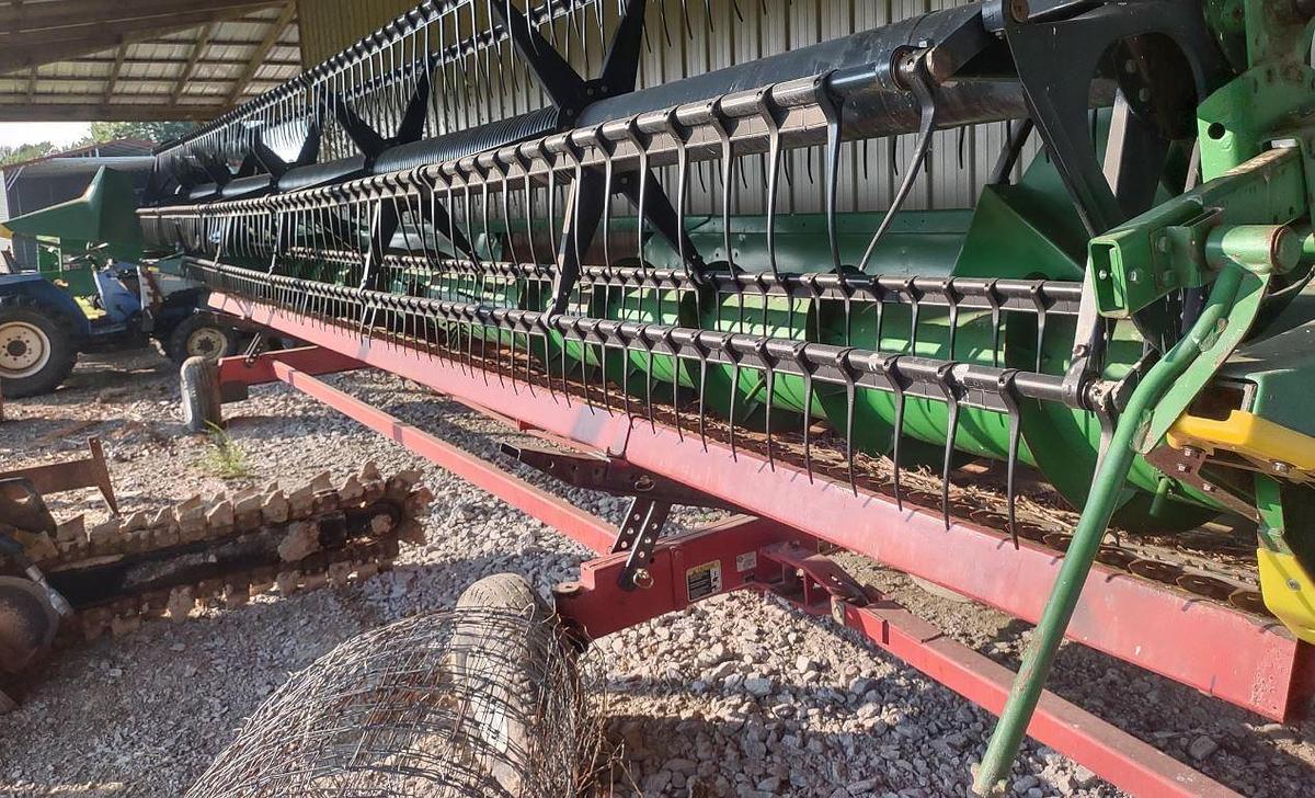 Used 1999 John Deere 9610 with Header and Cart