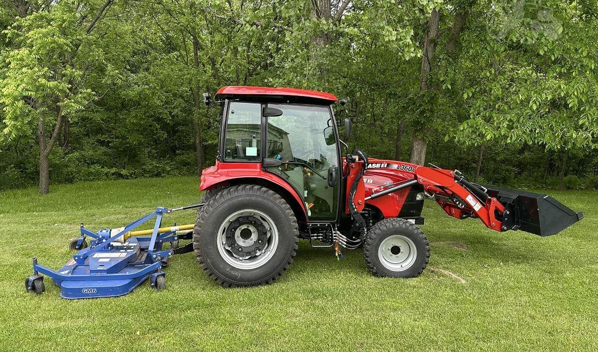 Used 2024 CASE IH FARMALL 55C Tractor
