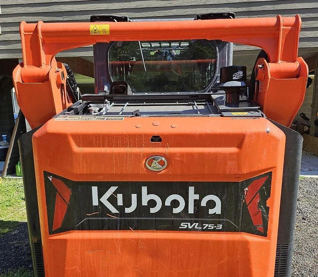 Used 2024 Kubota SVL75-3 Loader with Mulcher