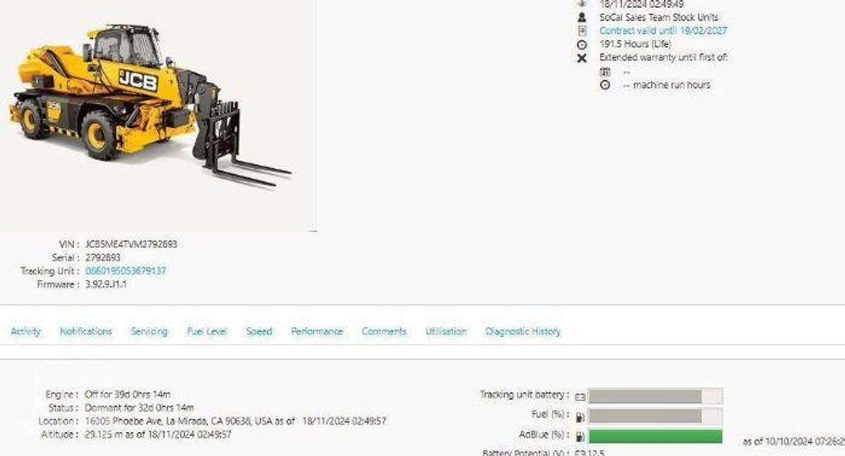 Used 2022 JCB 512 83R