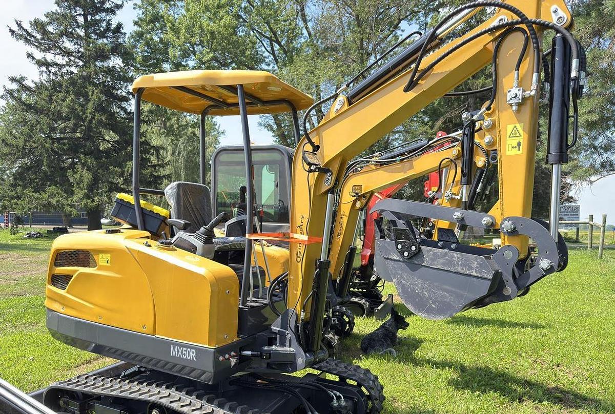 Used 2025 CFG INDUSTRY MX50R Mini Excavator