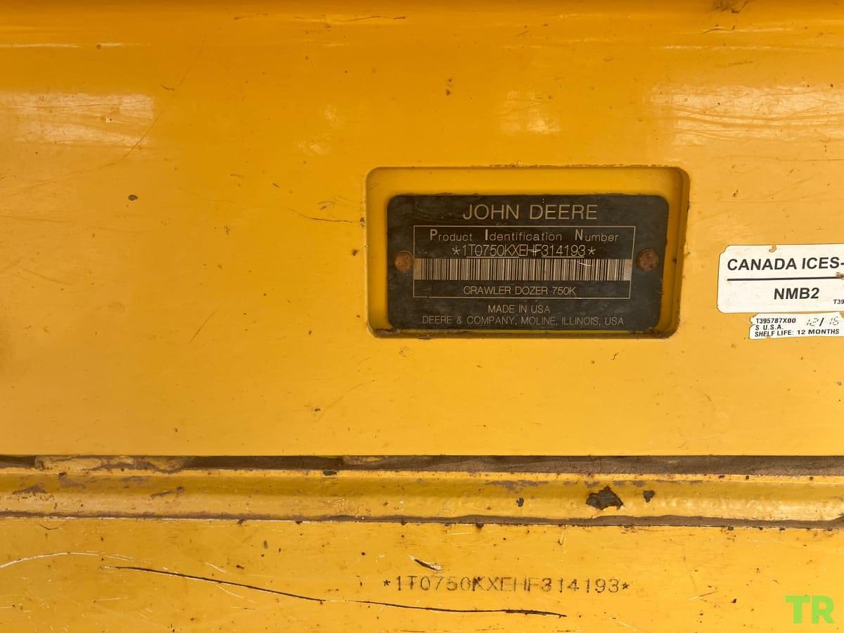 Used 2013 John Deere 700K LGP Crawler Dozer