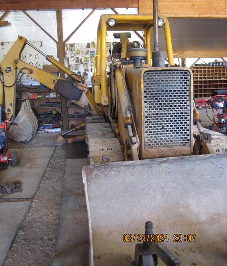 Used 1985 John Deere 455E Crawler Loader