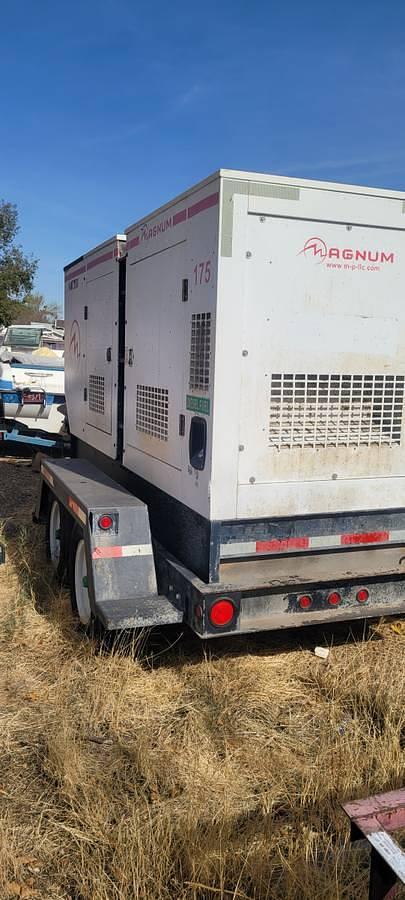 Used 2014 Magnum MMG 175 KVA Diesel Generator with Trailer