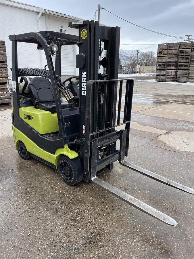 Used 2020 Clark Propane Forklift 