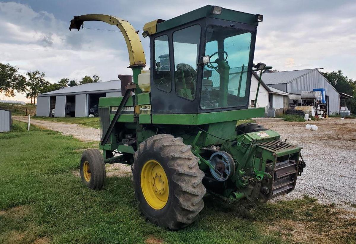 Used 1998 John Deere 5460 with Kemper 3000
