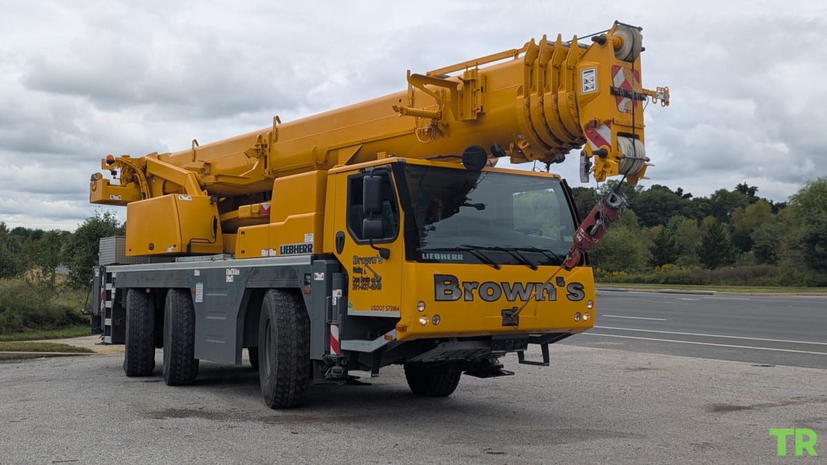 Used 2020 Liebherr 65 US Ton All Terrain Crane