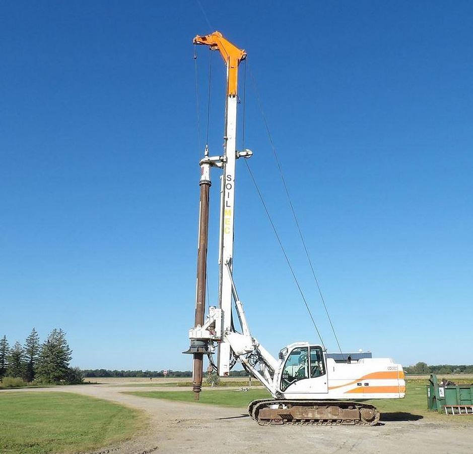 Used 2005 SOILMEC R312-200 Verticle Drill