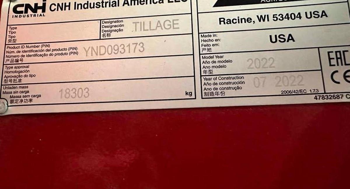 Used 2022 CASE IH TRUE TANDEM 335VT