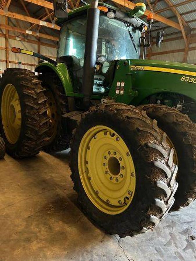 Used 2007 JOHN DEERE 8330 With 840 Loader