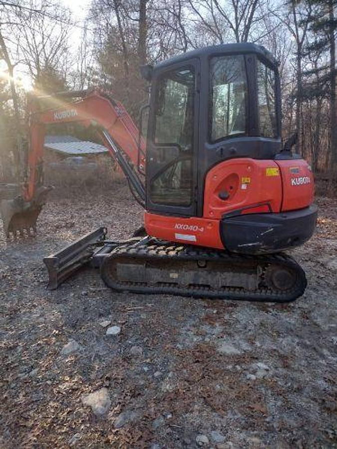 Used 2018 Kubota KX40 Mini Excavator